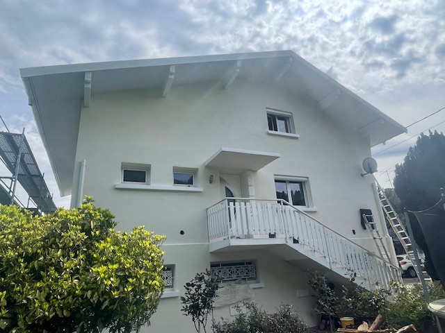 Photo ravalement de facade Sévrier après travaux